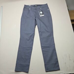 Outdoor Research Lined Work Pants Flannel Straight Gray Womens 8 NEW